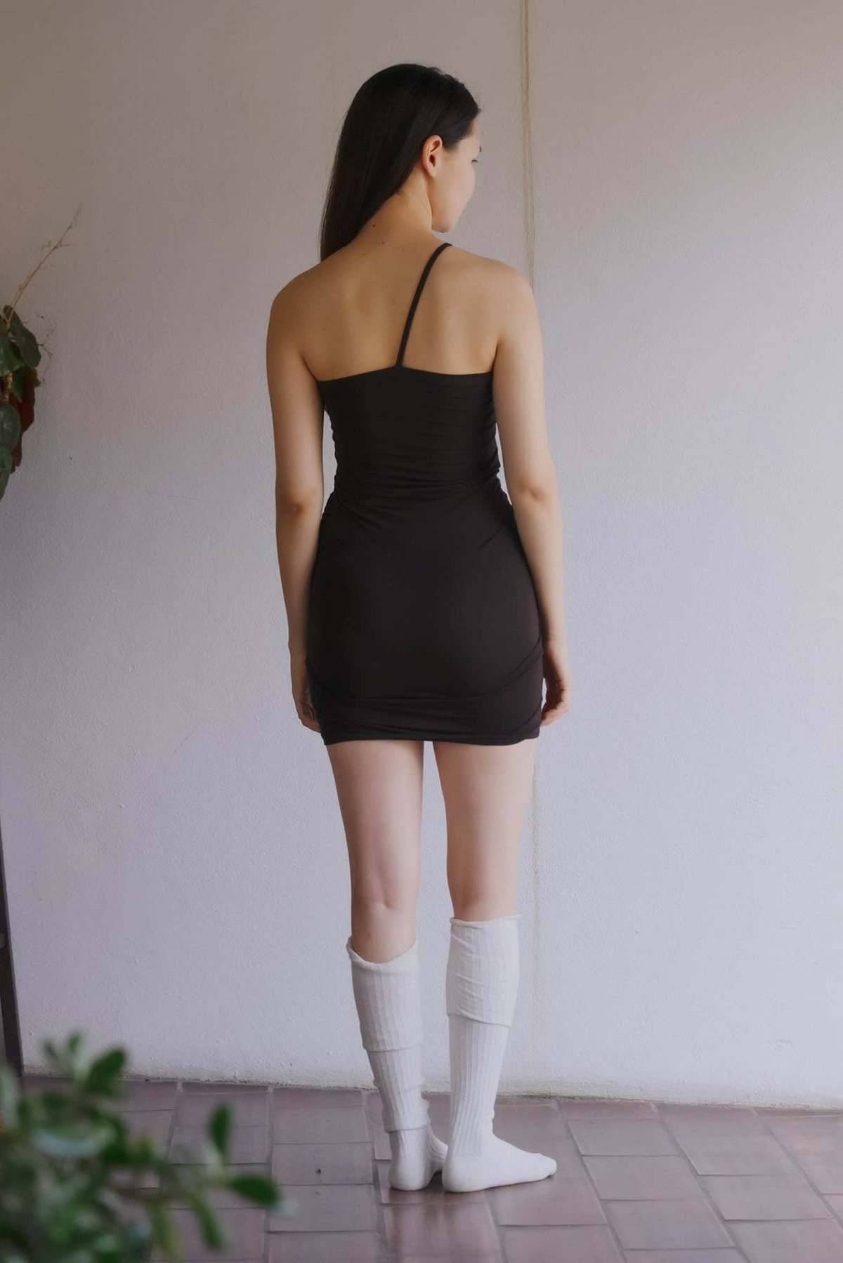 Baserange Nida One Strap Slip Dress - Image 2 of 11