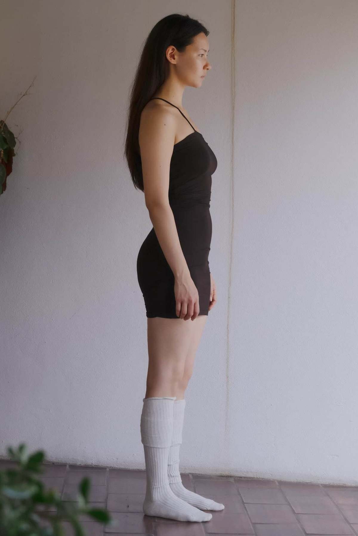 Baserange Nida One Strap Slip Dress - Image 3 of 11