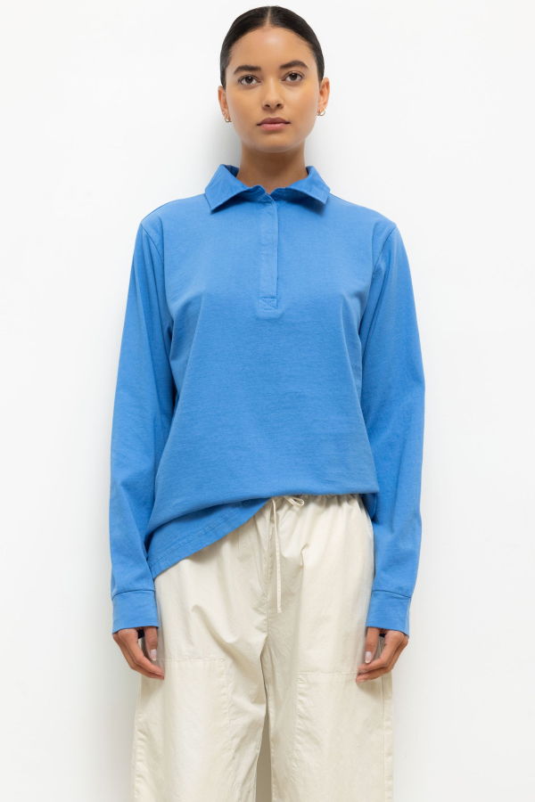 Leset Margo LS Polo Top