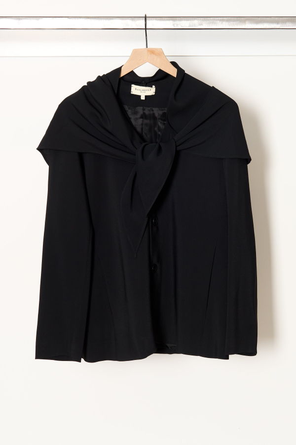 Kallmeyer Jamie Scarf Blazer - Black