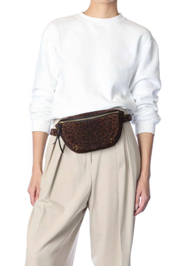 Jérôme Dreyfuss Lino Banane Leo Nat Belt Bag