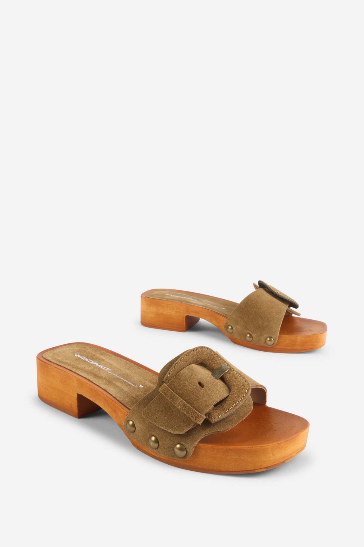 INTENTIONALLY __________. Mar Suede Clog - Image 5 of 11