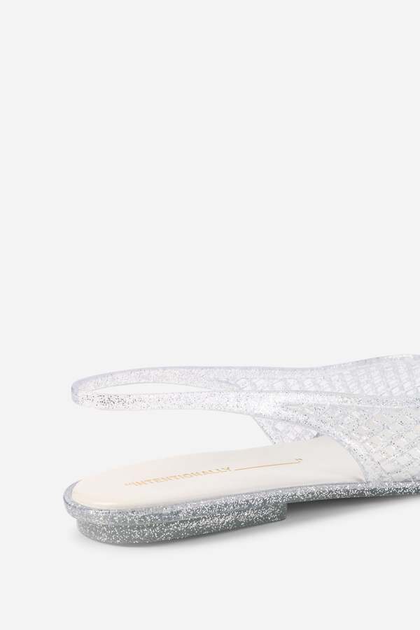 "INTENTIONALLY __________." Nessa Jelly Slingback Ballet Flat