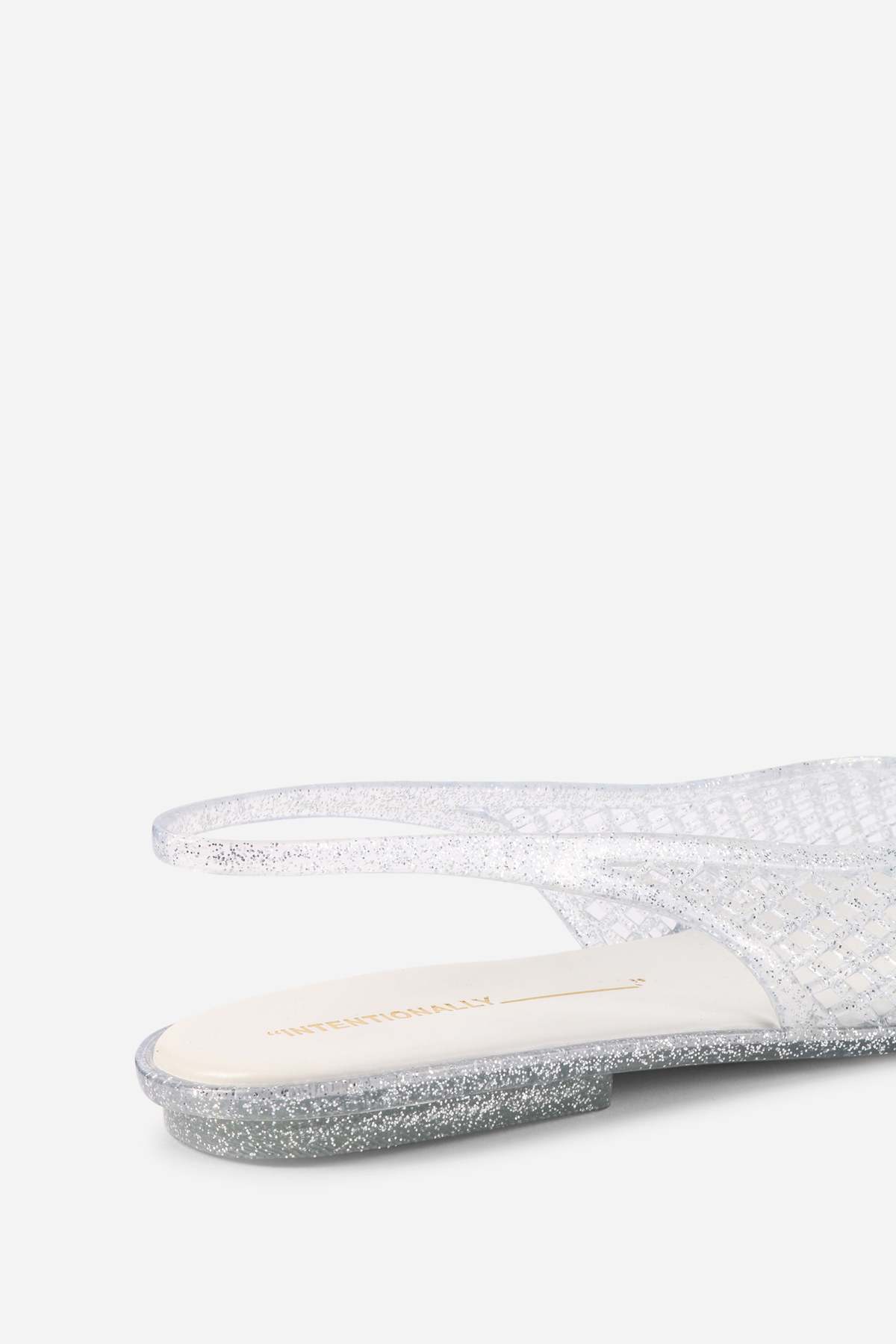 "INTENTIONALLY __________." Nessa Jelly Slingback Ballet Flat - Image 5 of 13