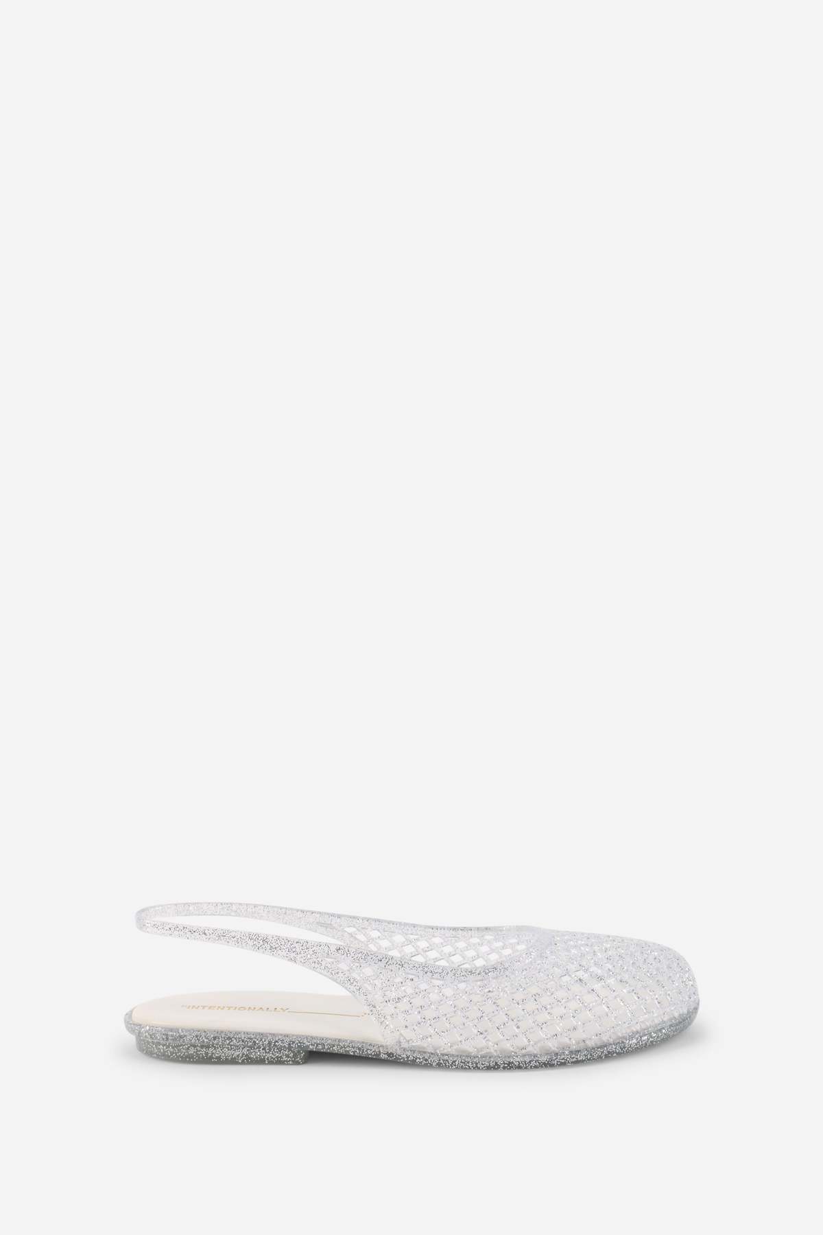 "INTENTIONALLY __________." Nessa Jelly Slingback Ballet Flat - Image 6 of 13