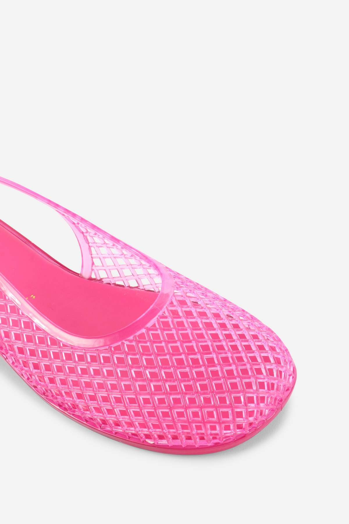 "INTENTIONALLY __________." Nessa Jelly Slingback Ballet Flat - Image 10 of 13