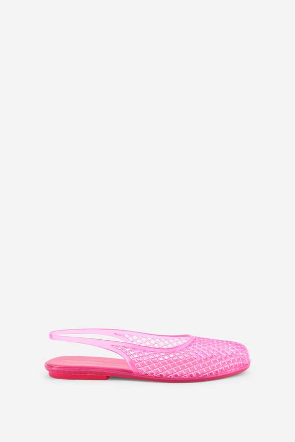 "INTENTIONALLY __________." Nessa Jelly Slingback Ballet Flat