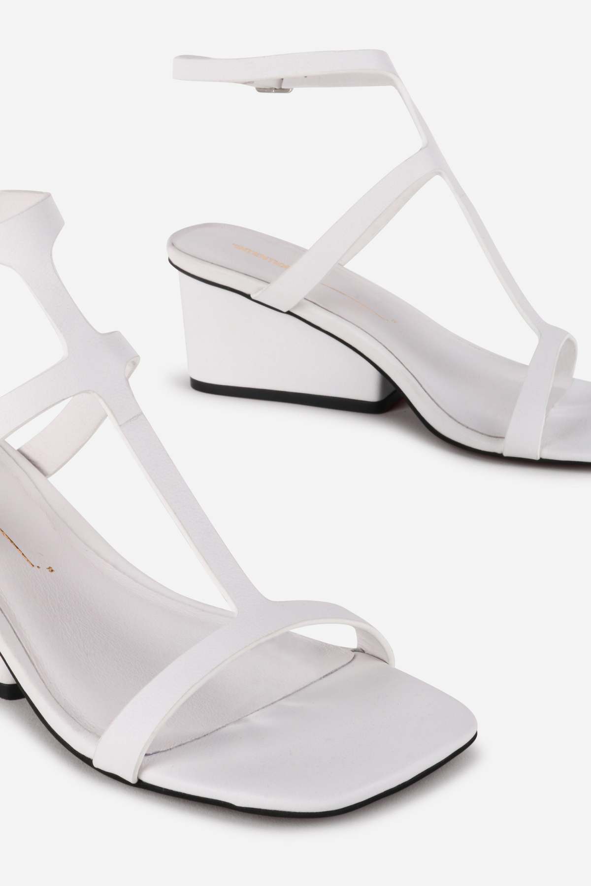 "INTENTIONALLY __________." Semy Wedge Heel Sandal - Image 10 of 12