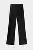 Silk Laundry Bias Cut Pants - Black - Thumbnail 1