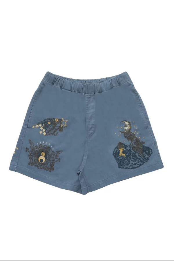Samuel Zelig La Luna Shorts - Ocean