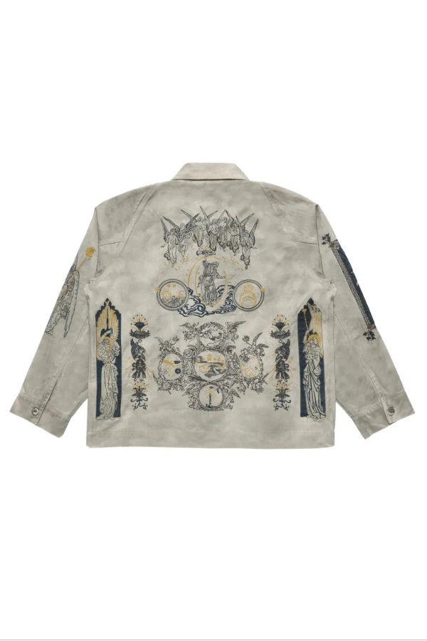 Samuel Zelig La Luna Zip Jacket - Smoke Grey