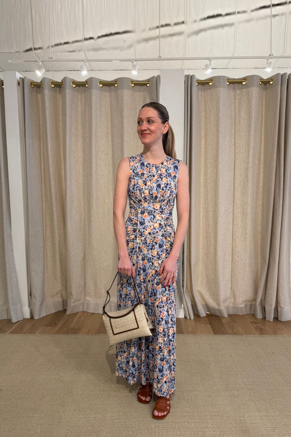 Ulla Johnson Lana Ruched Jersey Dress