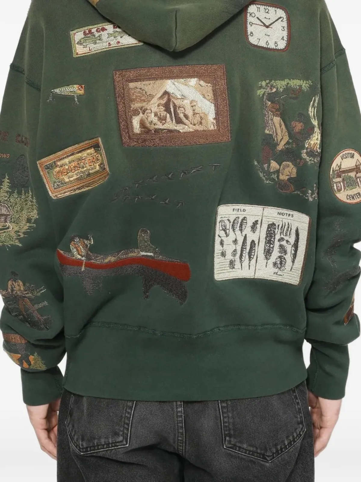 Samuel Zelig Trail Hoodie - Forest - Image 5 of 5