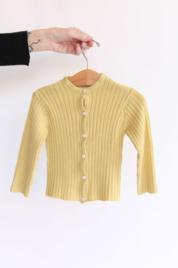 KIDS Serendipity Organics Baby Rib Cardigan