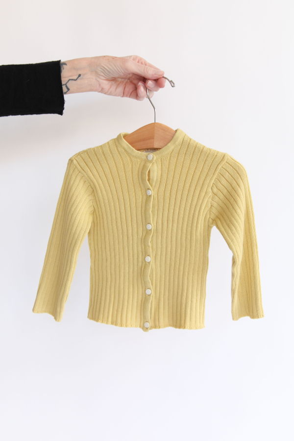 KIDS Serendipity Organics Baby Rib Cardigan