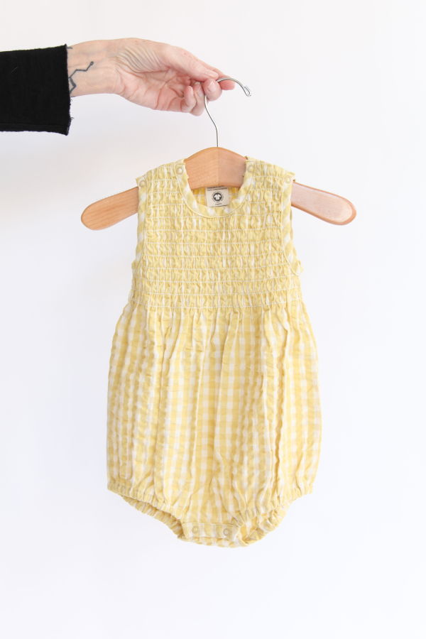 KIDS Serendipity Organics Baby Smock Suit One Piece