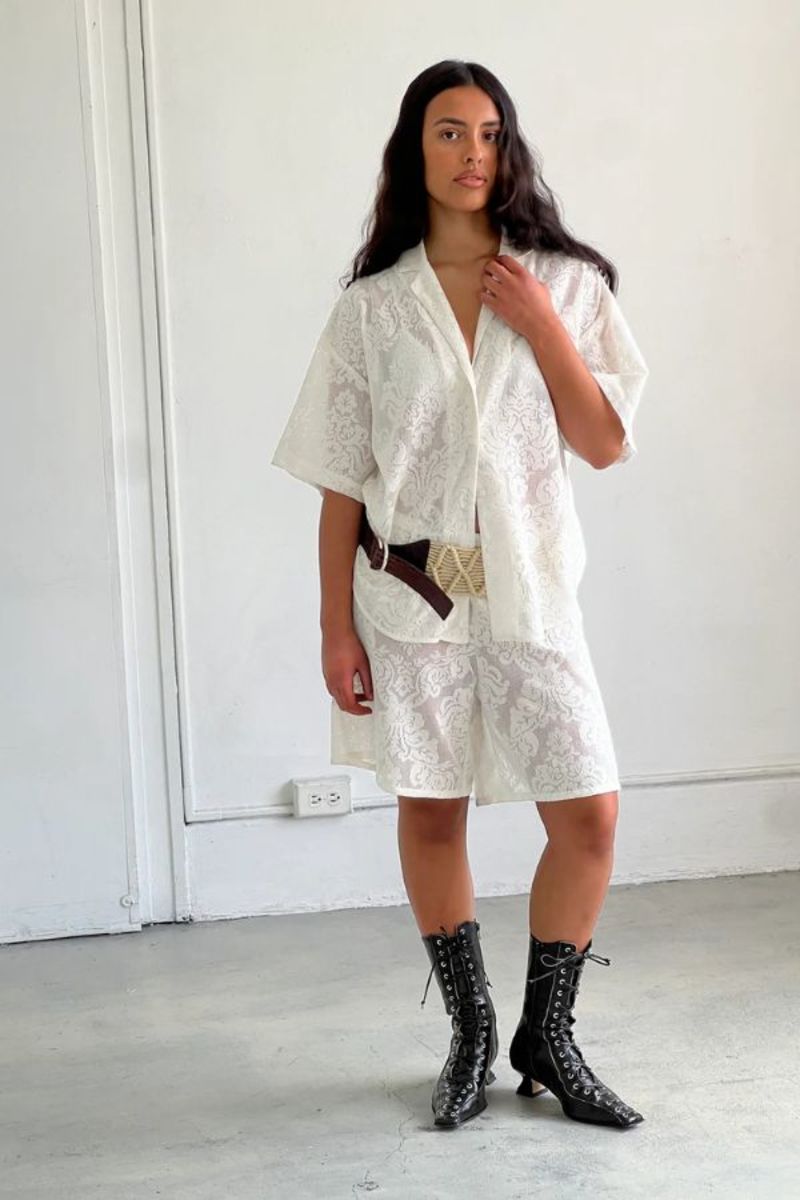 A Bronze Age Cora Shorts - Tabitha Lace