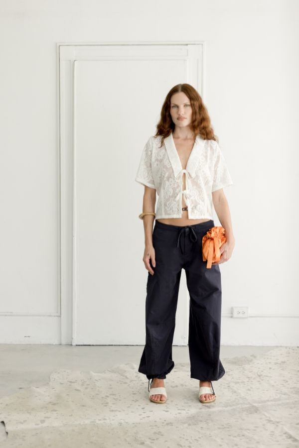 A Bronze Age Marinero Top - Tabitha Lace