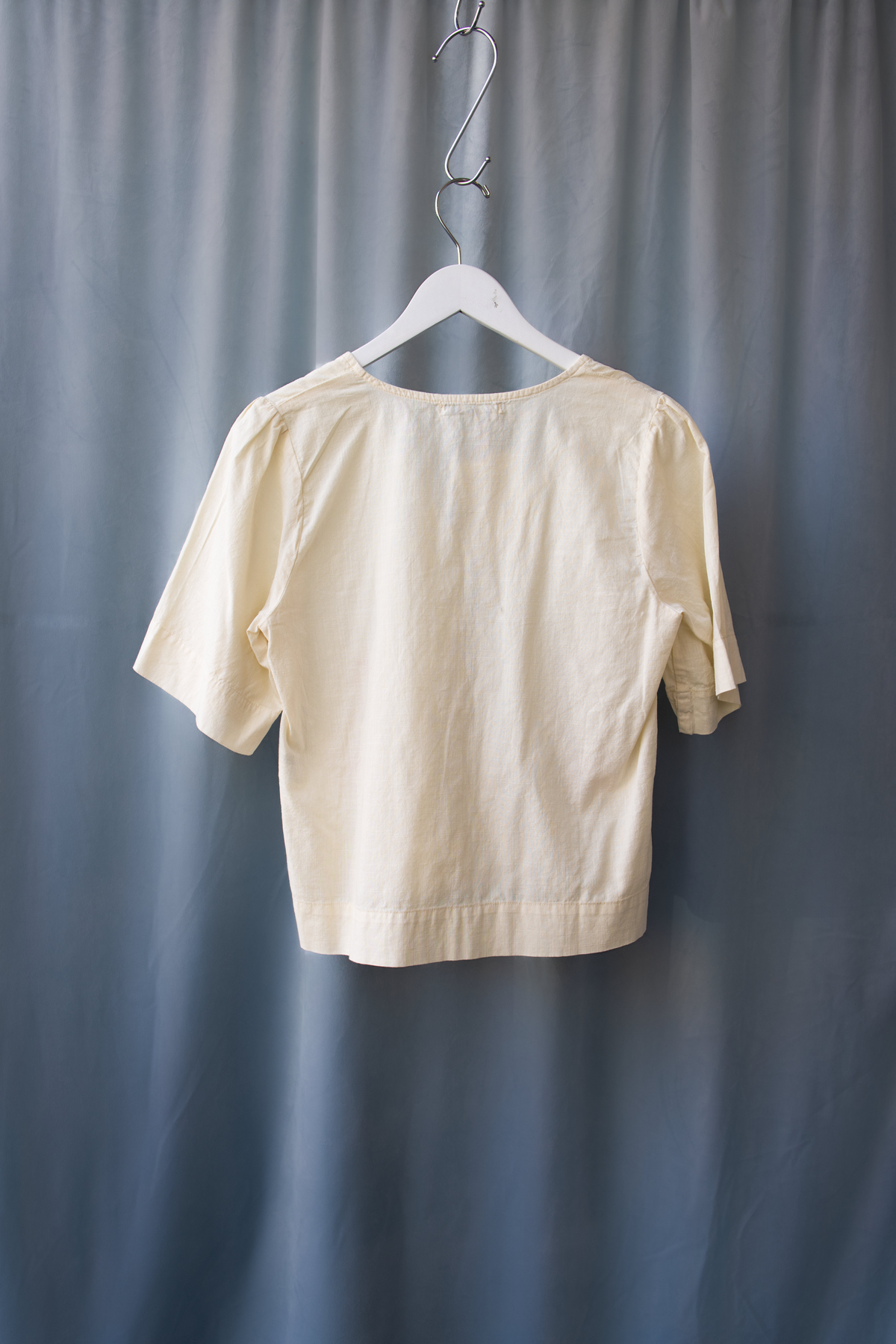 KIDS Bobo Choses Embroidery Tied Blouse Top - Off White - Image 2 of 2