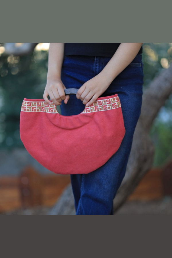 Darzah Half Moon Clutch