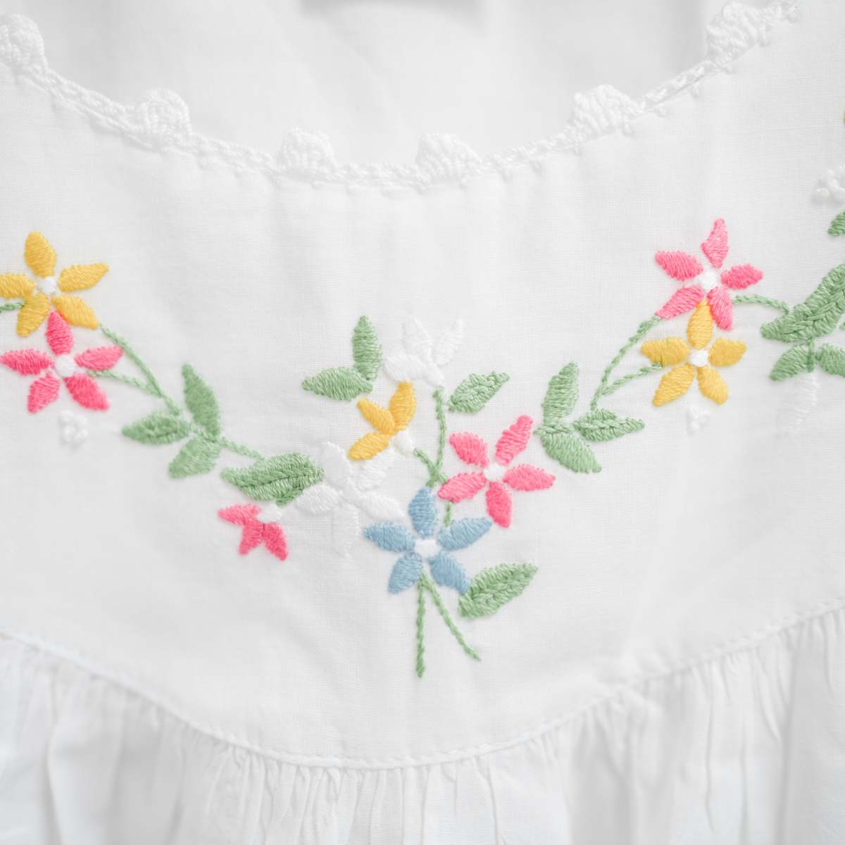 Maison d'Haiti Mixed Flower Garland Nightgown - Image 3 of 5