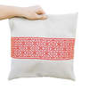 Darzah Palestinian Red Pillow Cover - Thumbnail 1