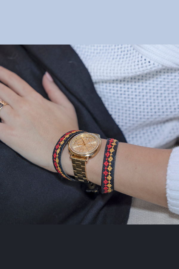 Darzah Rana Choker / Wrap Bracelet