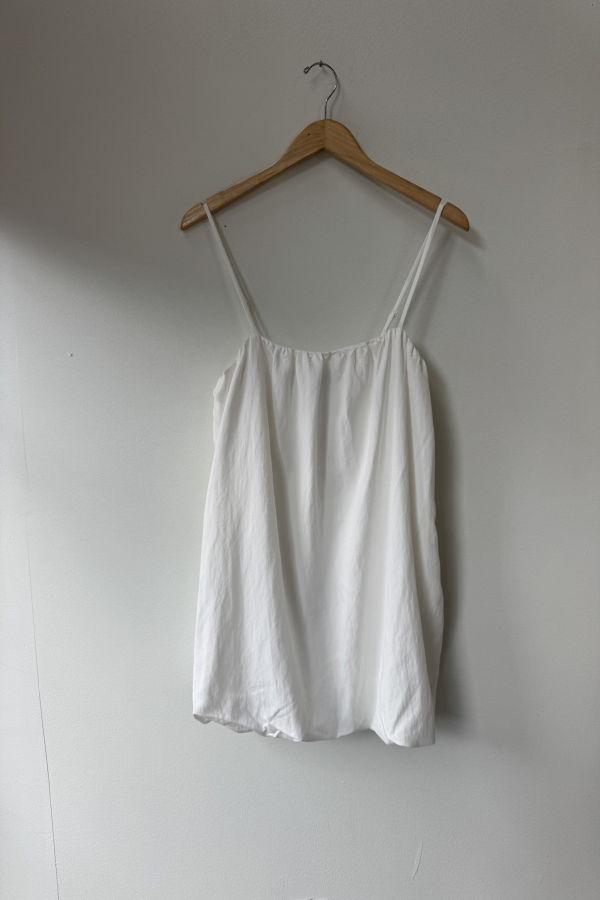 Curaae Hera Bubble Mini Dress - White
