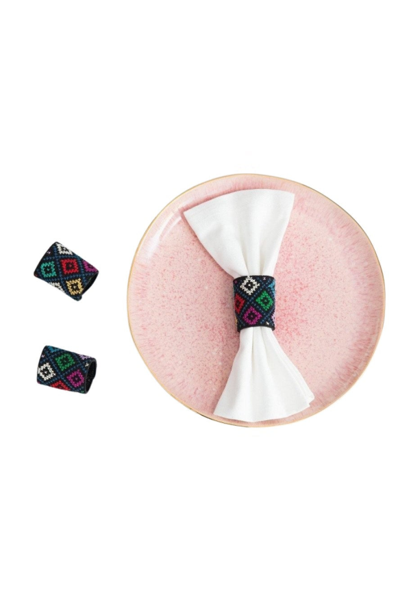 Darzah Tatreez Napkin Rings