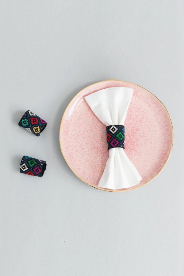 Darzah Tatreez Napkin Rings