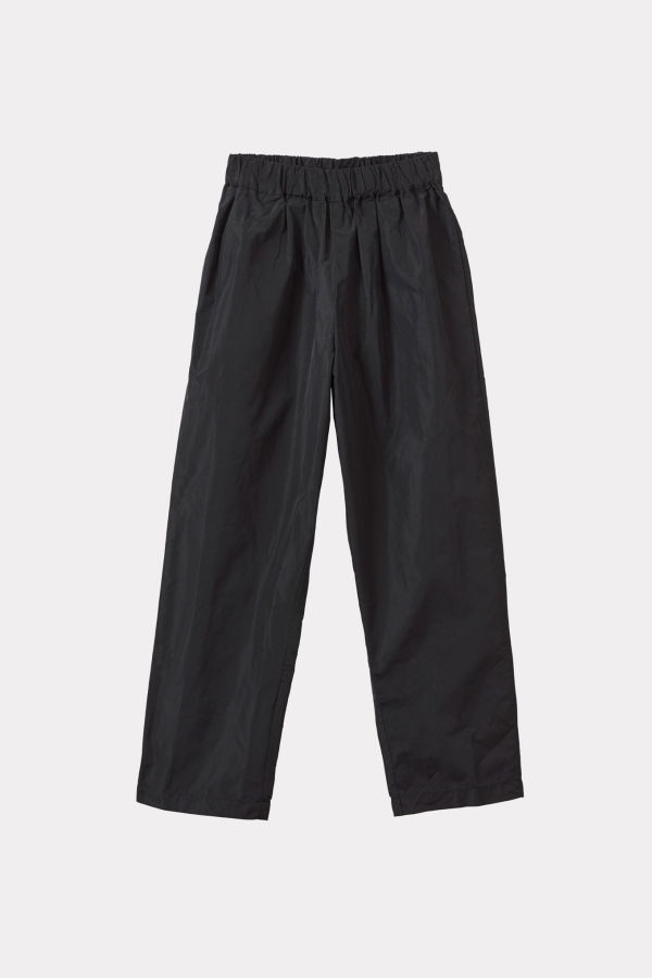 Caramel Chichester Taffeta Trousers - Black