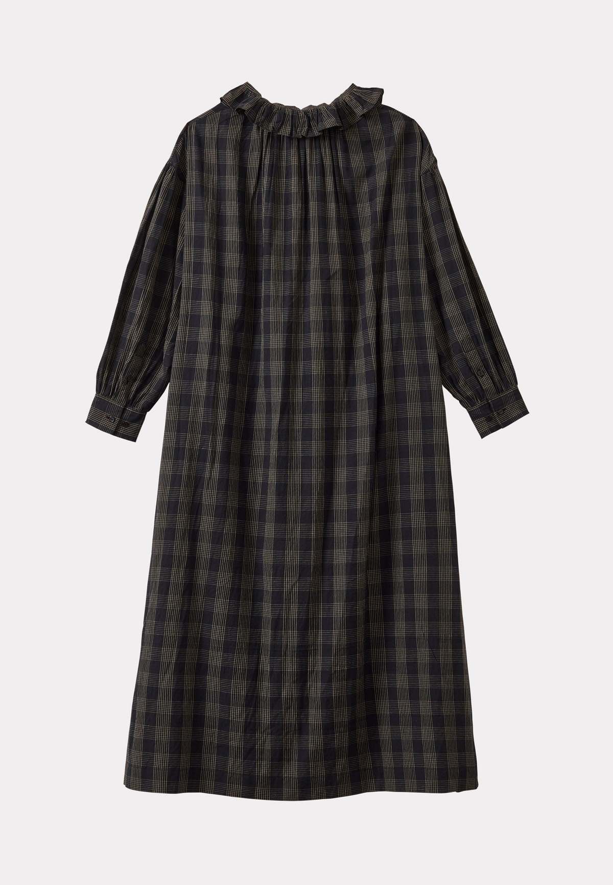 Caramel Frill Collar Dress - Image 5 of 5