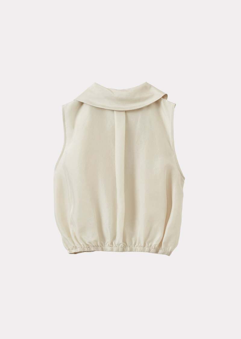 Caramel Laina Silk Blouse