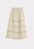 Caramel Verity Silk Skirt - Thumbnail 4