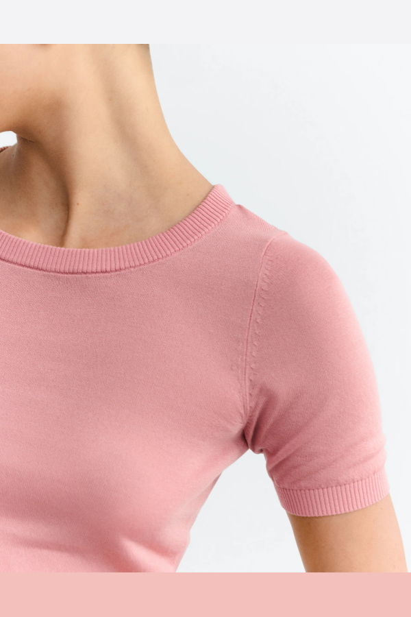 Thinking MU Sheer Knit Top