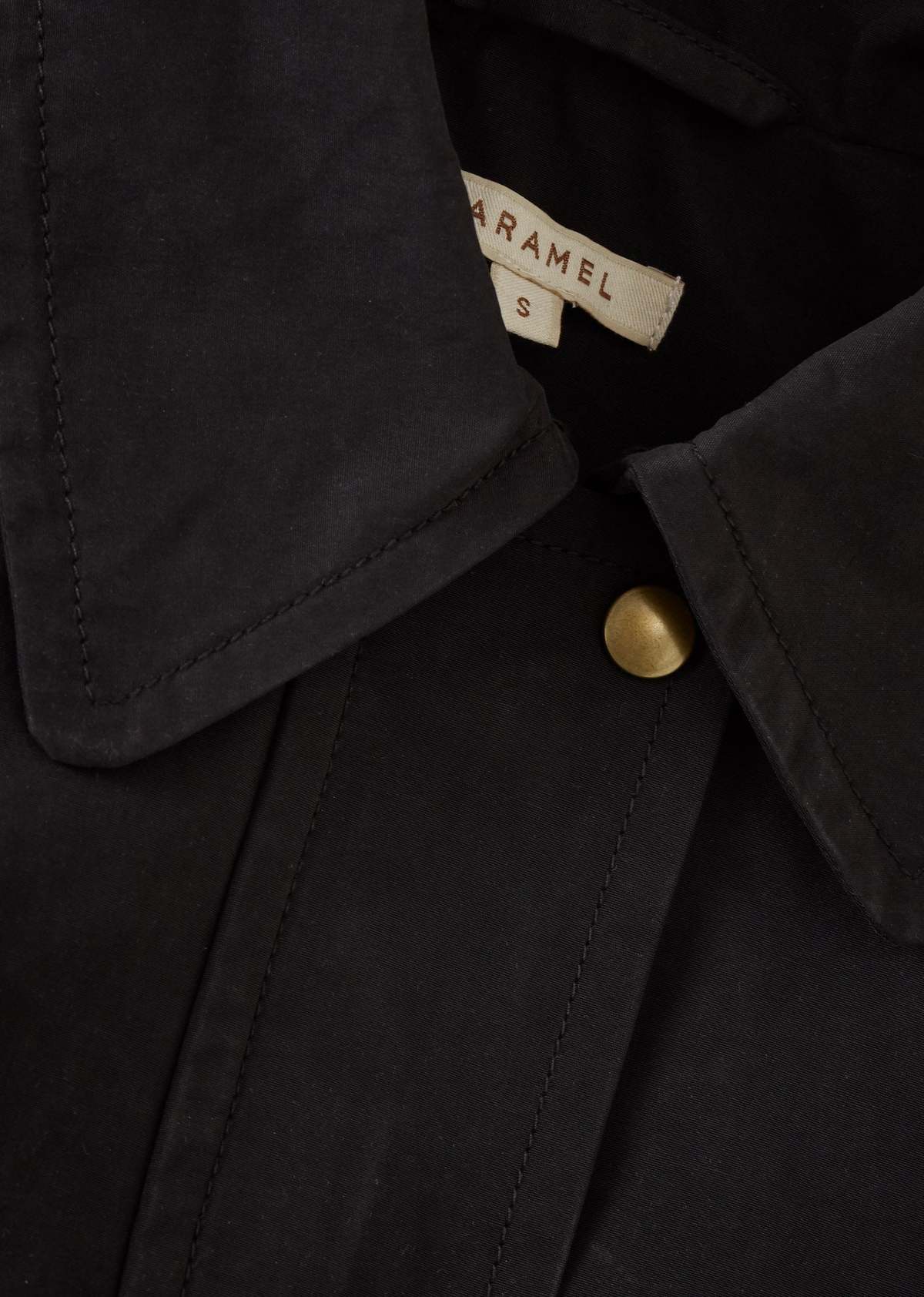 Caramel WOMAN OVERSIZED MAC COAT - DARK NAVY - Image 7 of 7