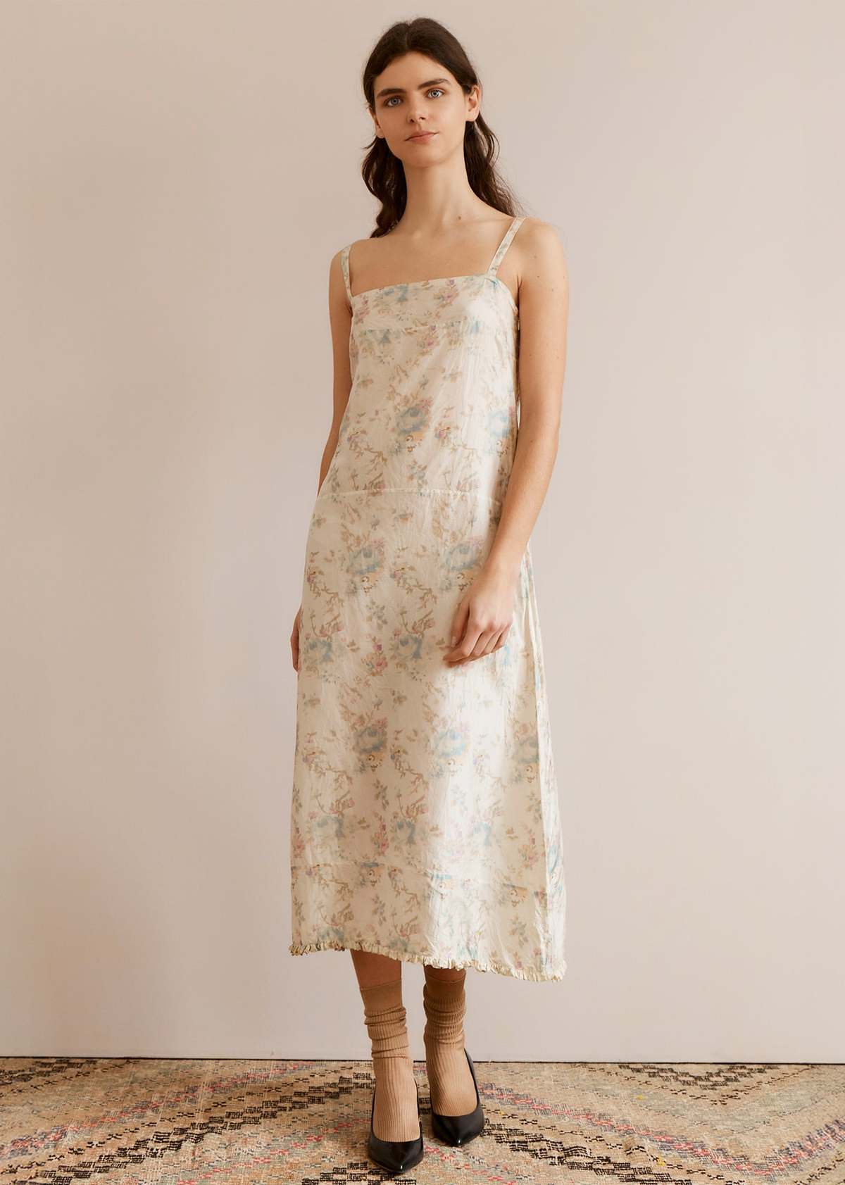 Caramel A-Line Slip Dress - Image 2 of 4