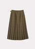 Kids Caramel Kilt - Grey/Green Tartan - Thumbnail 4