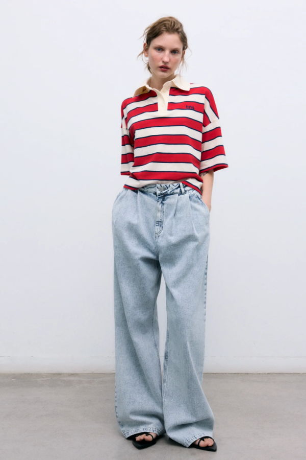 The New Society Acacia Polo Top