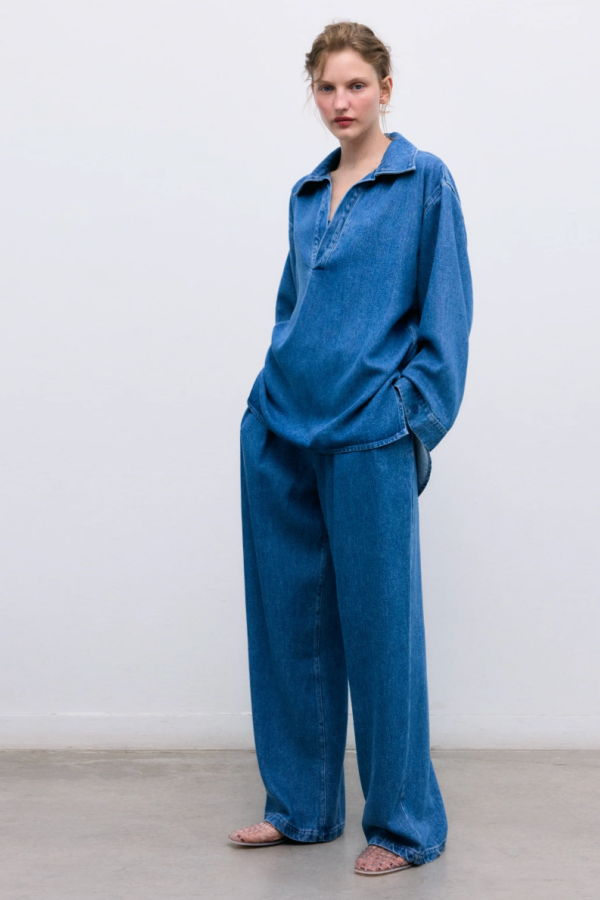 The New Society Tencel Mid Denim Pants