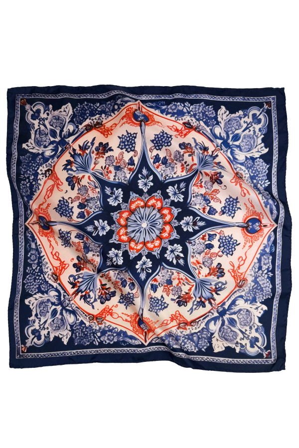 Krystell Barraza Hyacinth Silk Bandana