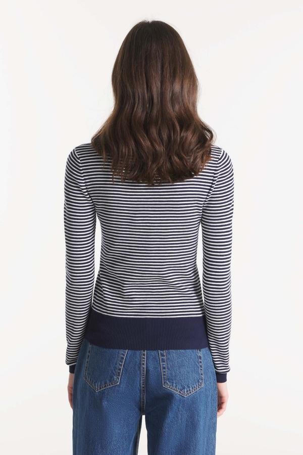 Le Mont St. Michel Grada Striped Cardigan