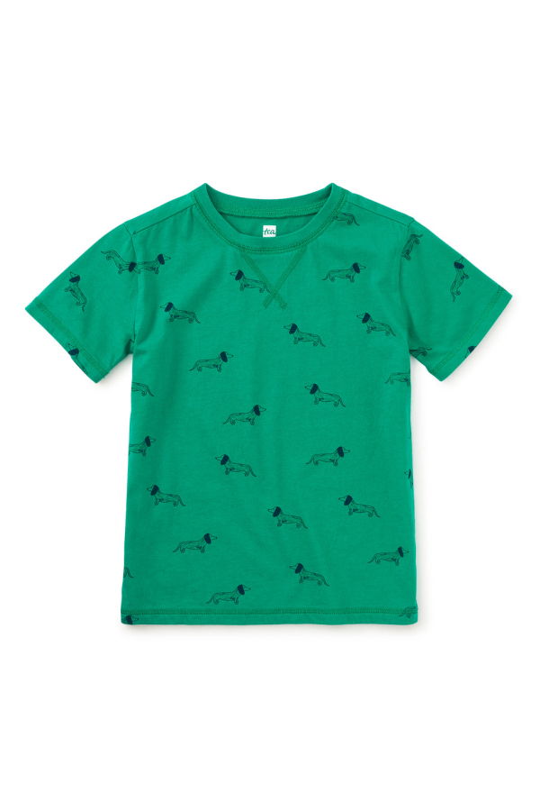 KIDS Tea Collection Dachshunds Printed Tee