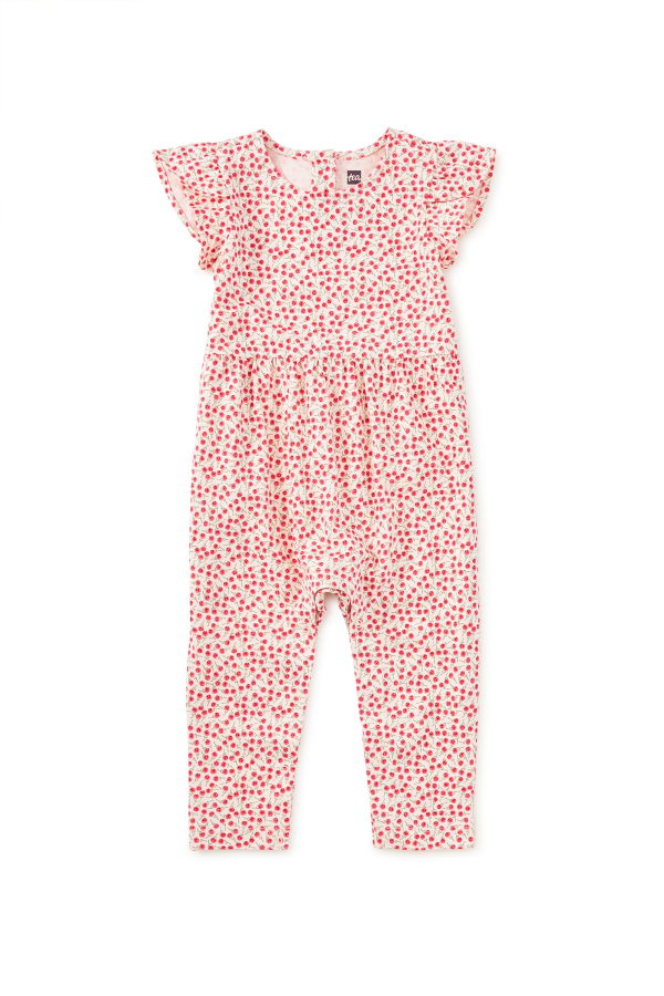 KIDS Tea Collection Tulip Sleeve Baby Romper