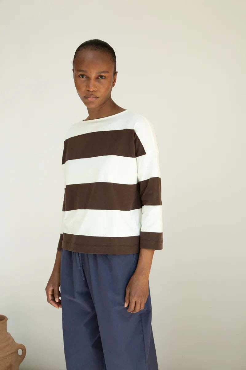 Beaumont Organic Leia-Sue Jersey Stripe Top