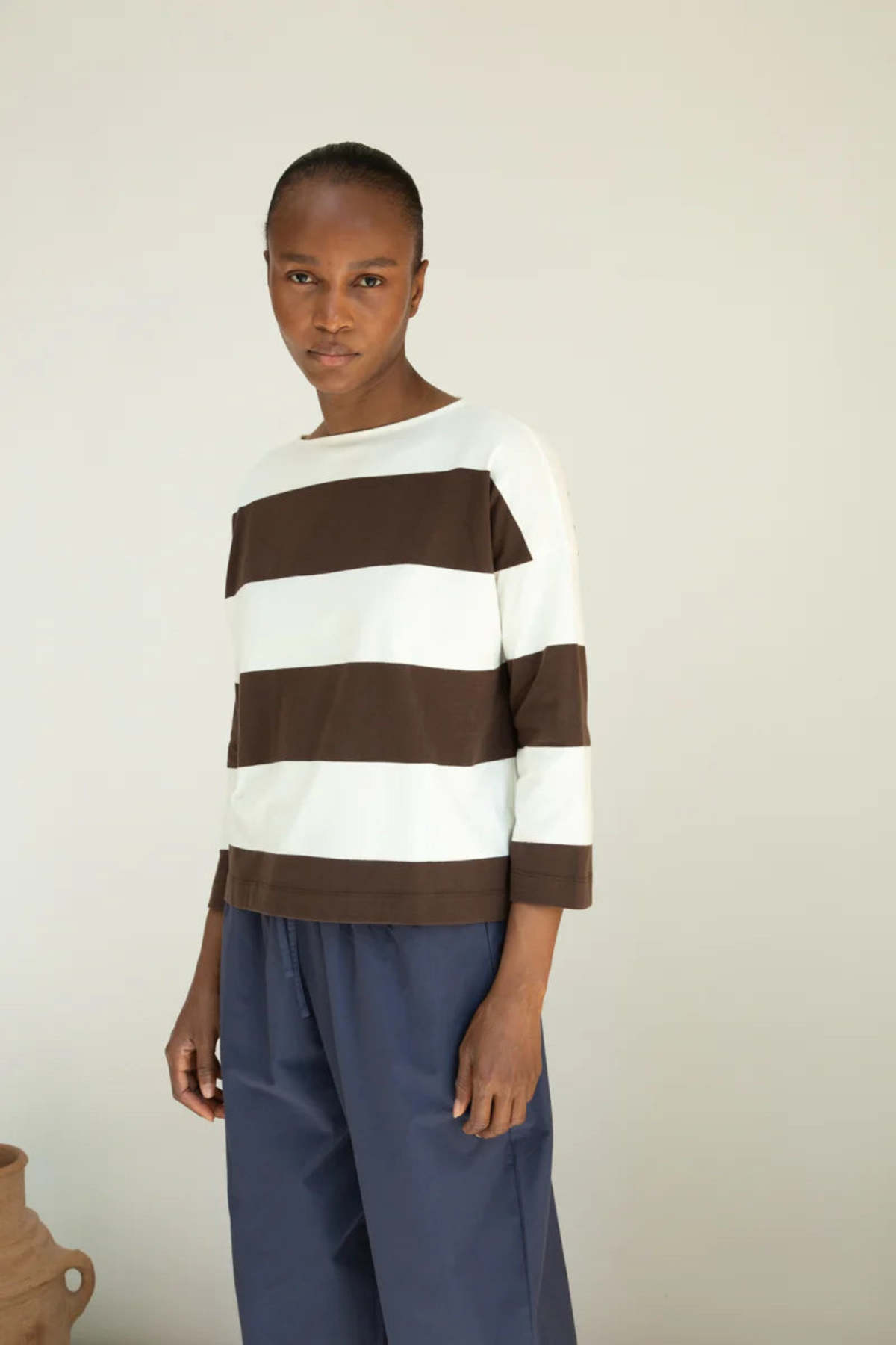 Beaumont Organic Leia-Sue Jersey Stripe Top - Image 3 of 7