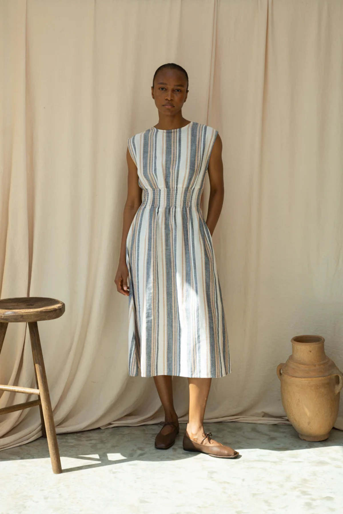 beaumont organic Ottillie-May Cotton Dress - Image 5 of 8