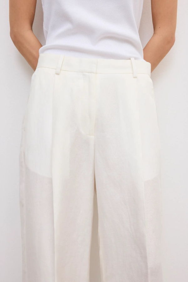 House of Dagmar Relaxed Linen Trouser