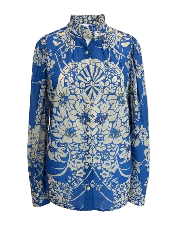 Alix Of Bohemia Artemis Royal Spoke Shirt