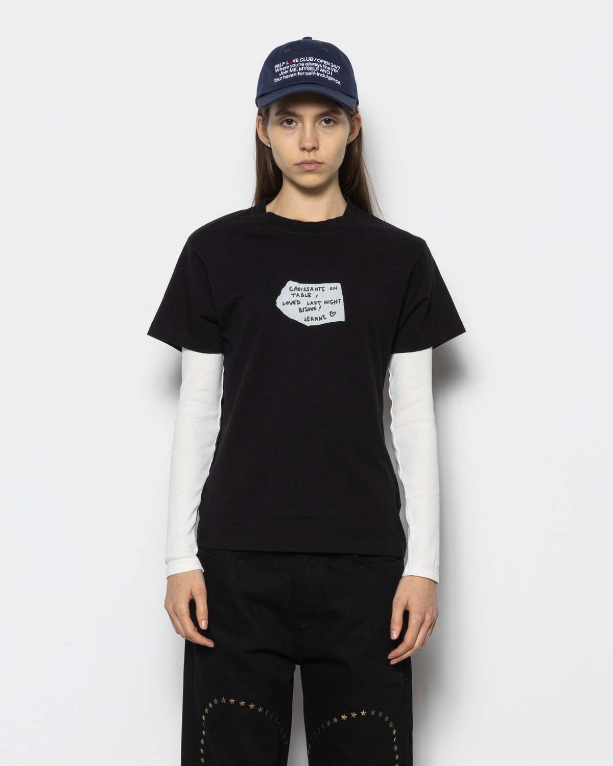 Carne Bollente Croissant Crush T-Shirt - Image 1 of 5